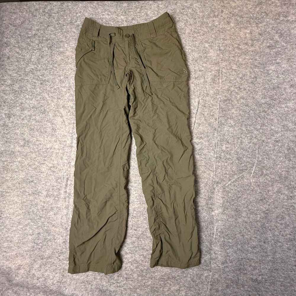 The North Face Paramount Peak Women 0 Hiking Pants Green Cargo Outdoor Trail